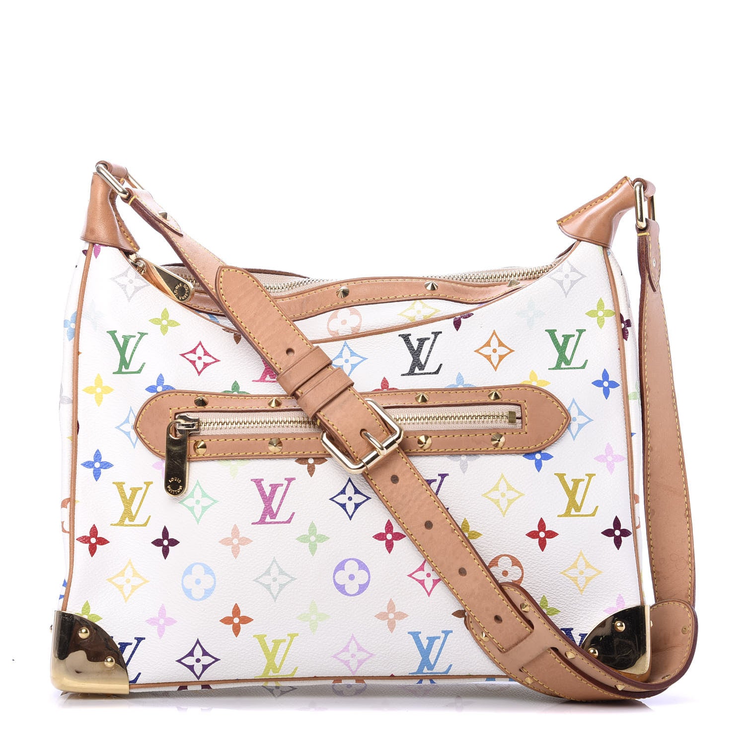 Louis Vuitton Monogram Multicolor Boulogne White 1 of 19