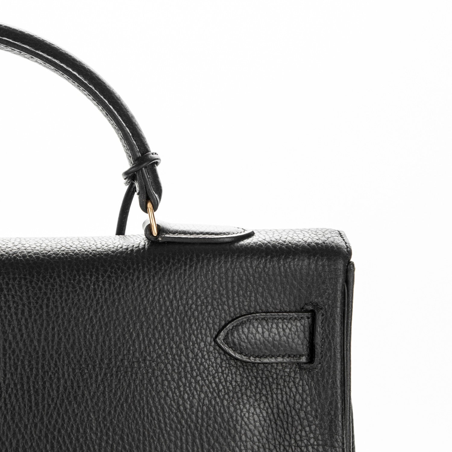 Hermes Ardennes Kelly Retourne 40 Black 13 of 21