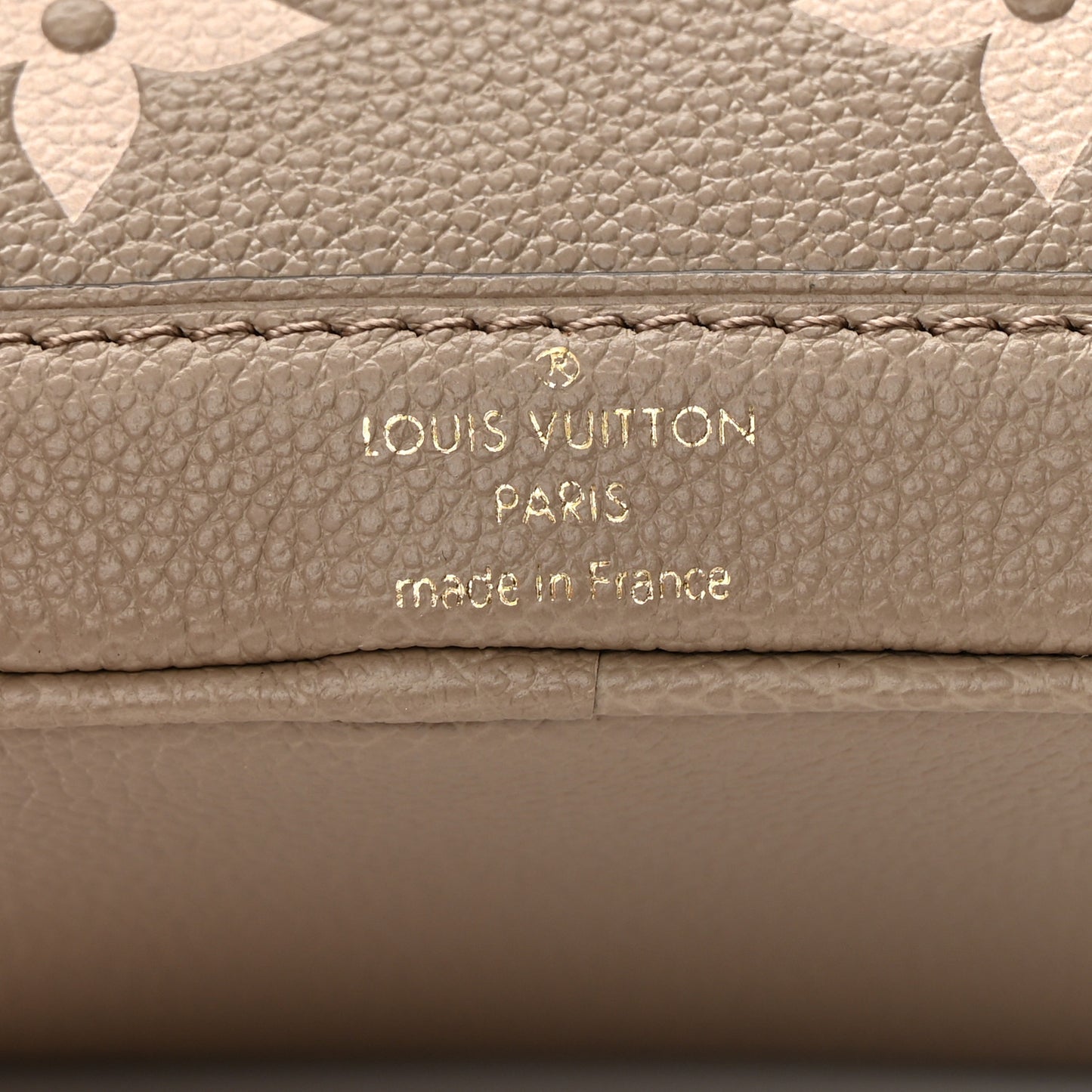 Empreinte Monogram Giant Nano Noe Tourterelle Creme