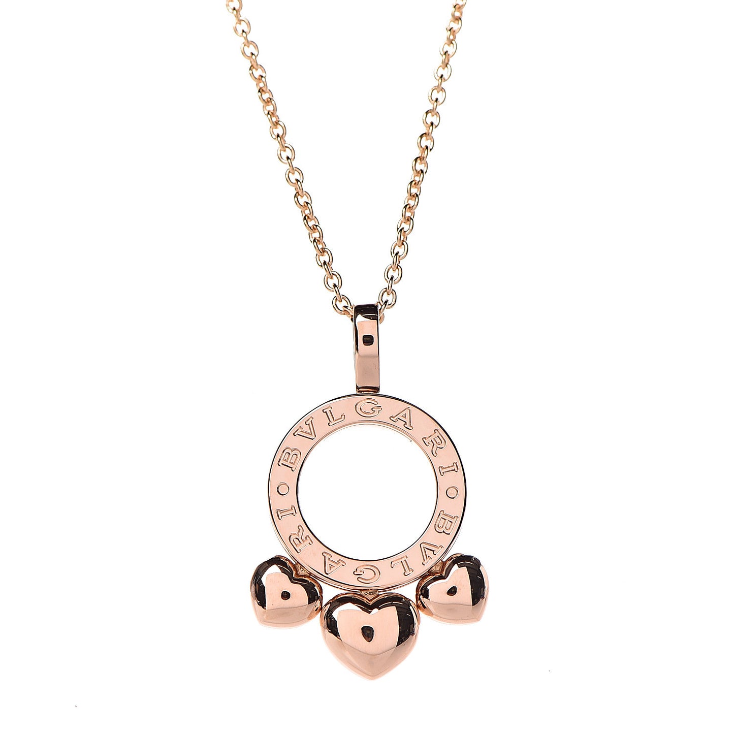 18K Rose Gold Allegra Pendant Necklace