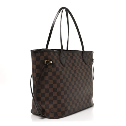 Louis Vuitton Damier Ebene Neverfull MM 3 of 9
