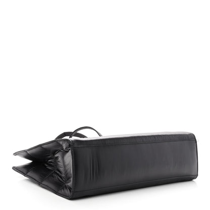 Telfar Nylon Medium Puff Shopping Bag Black 4 of 11