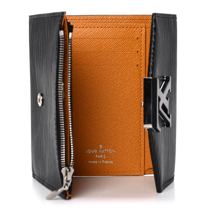 Louis Vuitton Epi Grenelle Compact Wallet Black 5 of 9