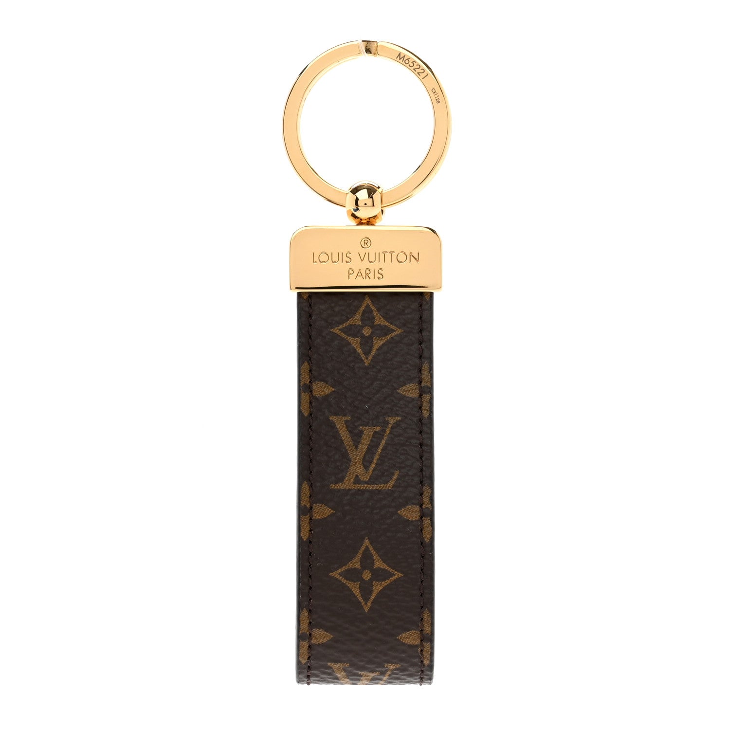 Louis Vuitton Monogram Dragonne Key Holder 1 of 3
