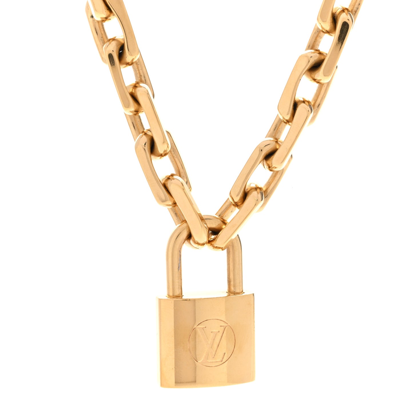 LV Edge Necklace Cadenas Gold