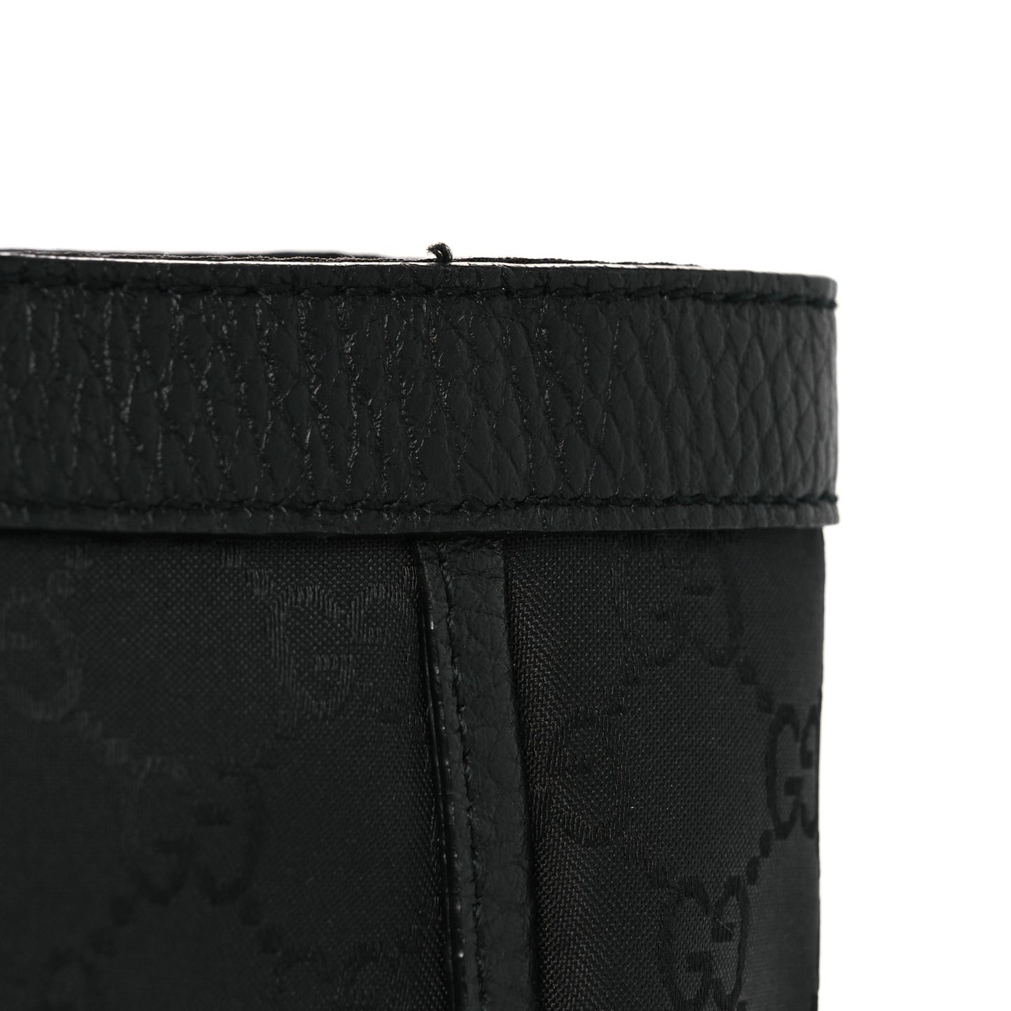 Nylon Monogram Large Abbey Tote Black
