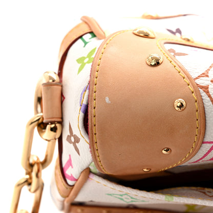 Louis Vuitton Monogram Multicolor Beverly MM White 10 of 10