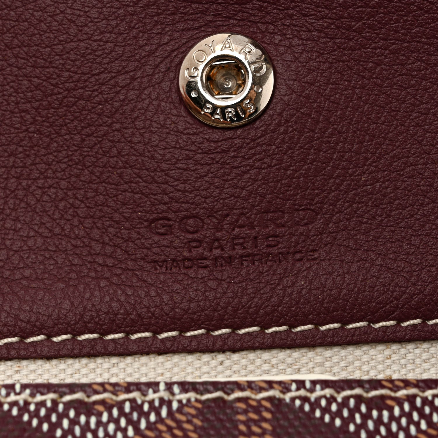 Goyard Goyardine Saint Louis PM Bordeaux 6 of 10