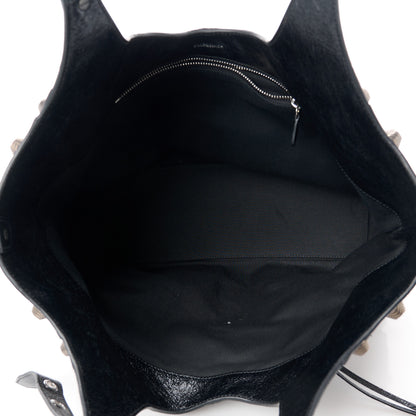 Balenciaga Agneau Arena Medium Le Cagole Carry All Bag Black 5 of 11