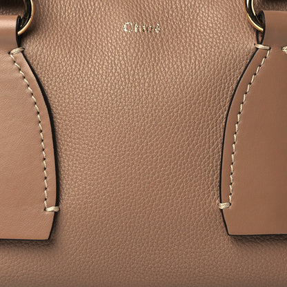 Chloe Calfskin Small Daria Cement Brown 10 of 12