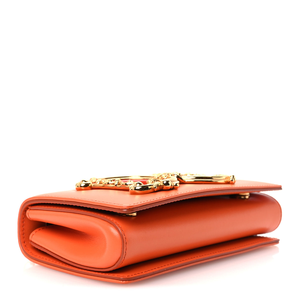 Dolce & Gabbana Nappa DG Girls Shoulder Bag Orange 3 of 9