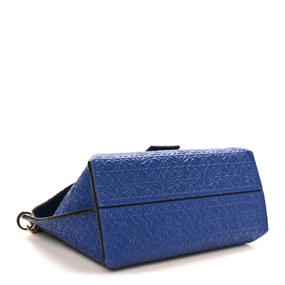 Loewe Goatskin Avenue Shoulder Bag Blue 4 of 8