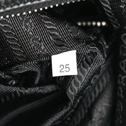 Prada Vitello Daino Hobo Black 7 of 9