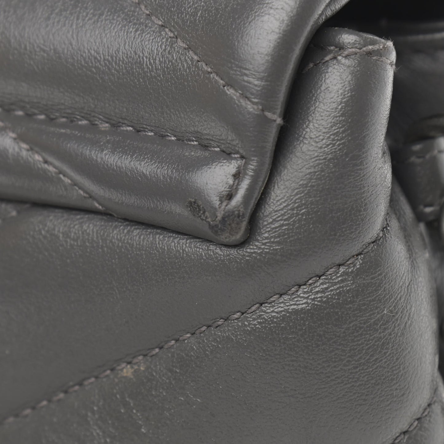 Calfskin Y Quilted Monogram Toy Loulou Crossbody Bag Storm