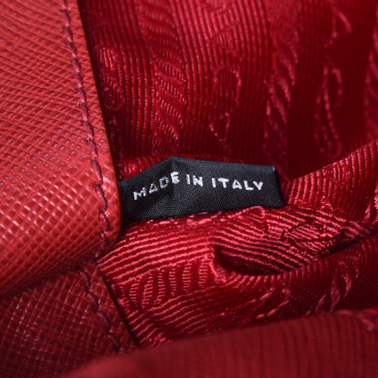 Prada Saffiano Large Galleria Double Zip Tote Fuoco 7 of 18