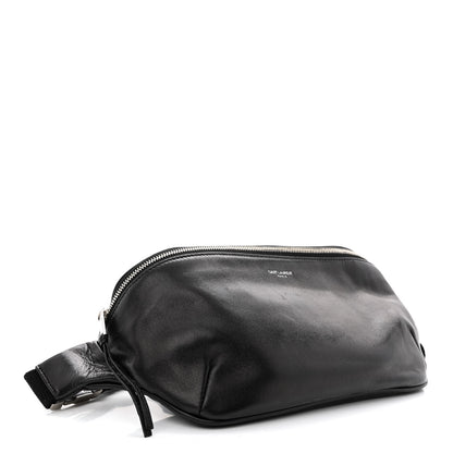 Saint Laurent Calfskin Belt Bag Black 4 of 12