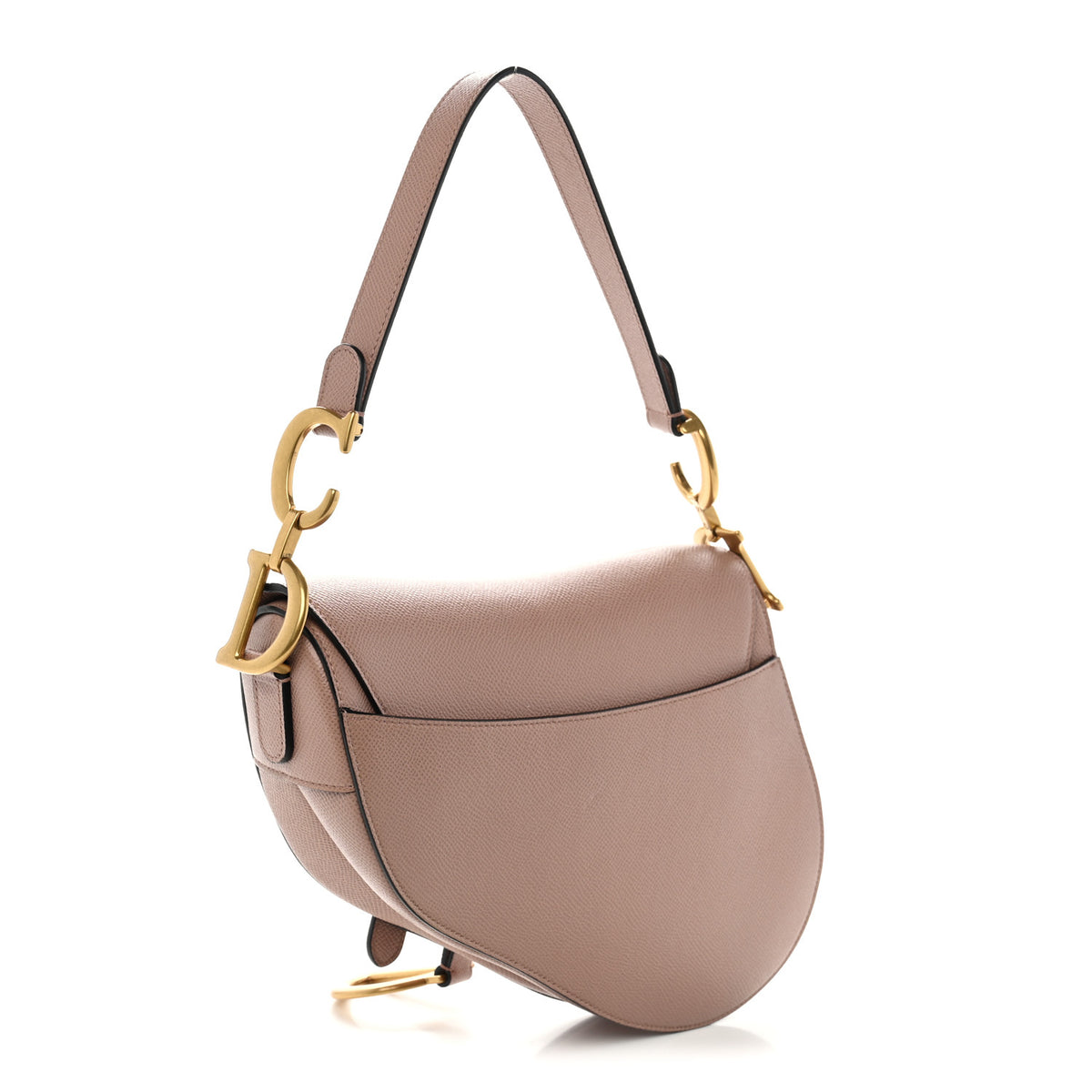 Grained Calfskin Saddle Bag Fard