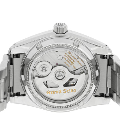 Grand Seiko Stainless Steel 38mm Heritage Collection Automatic Watch Blue SBGH347G 4 of 5