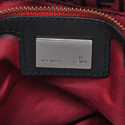 Fendi Zucchino Mama Baguette Red 6 of 9