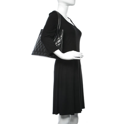 Chanel Caviar Quilted Medallion Tote Black 2 of 11