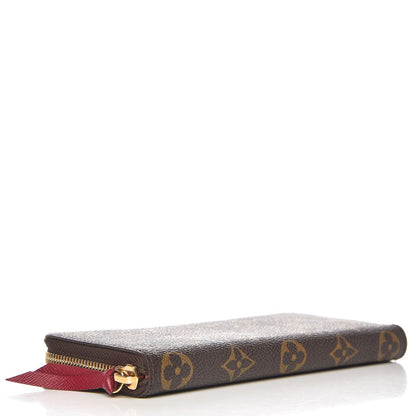 Louis Vuitton Monogram Clemence Wallet Fuchsia 4 of 8