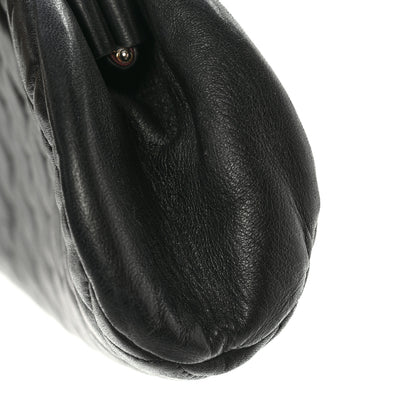 Chanel Lambskin Quilted Timeless Clutch Black 9 of 11