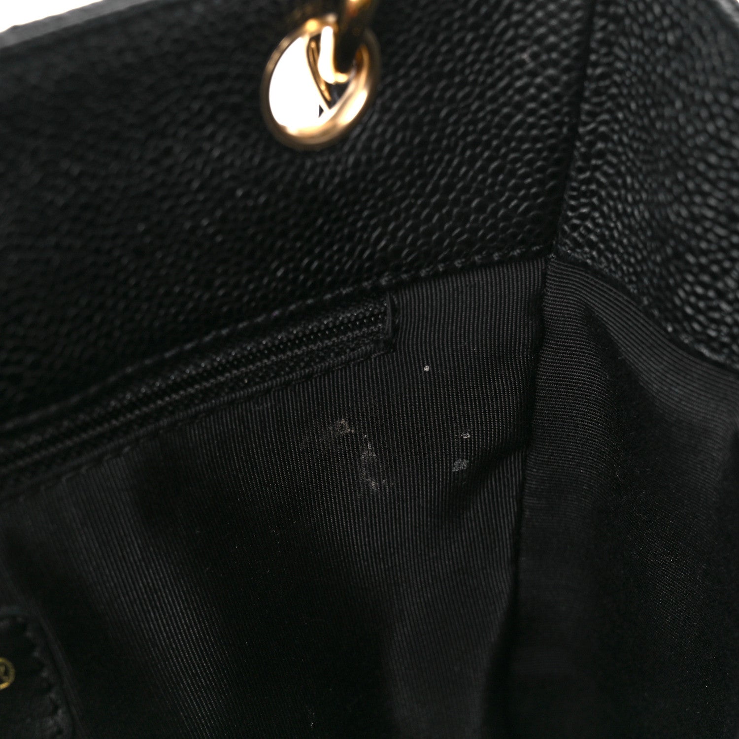 Chanel Caviar Quilted Petit Shopping Tote PST Black 11 of 12