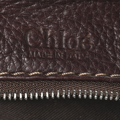 Chloe Calfskin Medium Paddington Satchel Chocolate 6 of 9