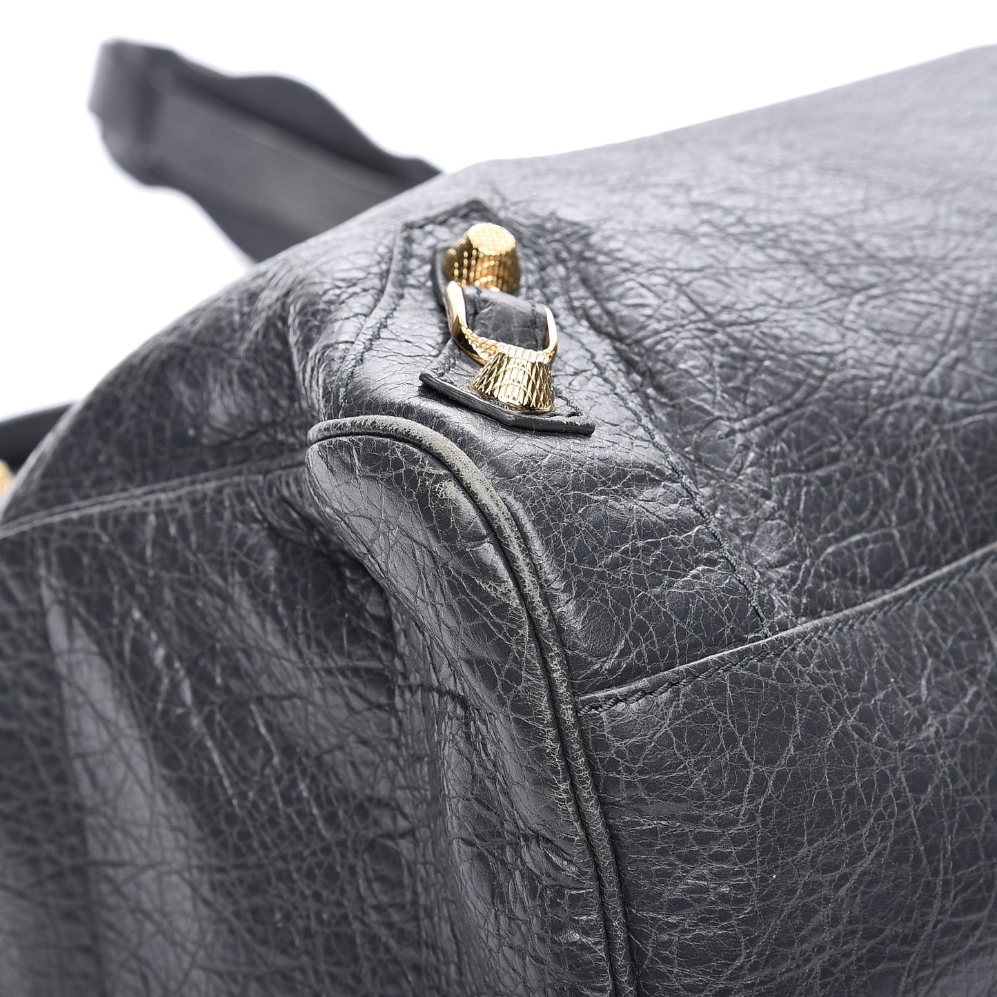 Agneau Giant 12 Gold Hardware Velo Gris Tarmac