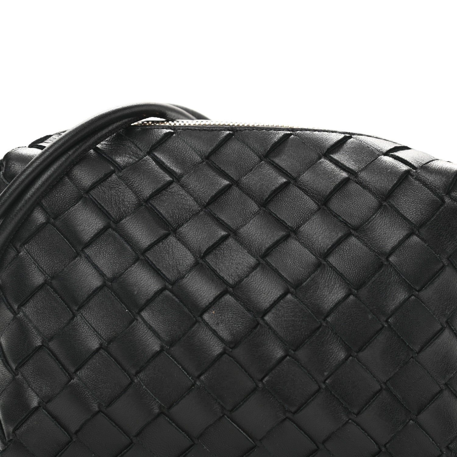 Bottega Veneta Nappa Intrecciato Mini Loop Camera Bag Black 6 of 8