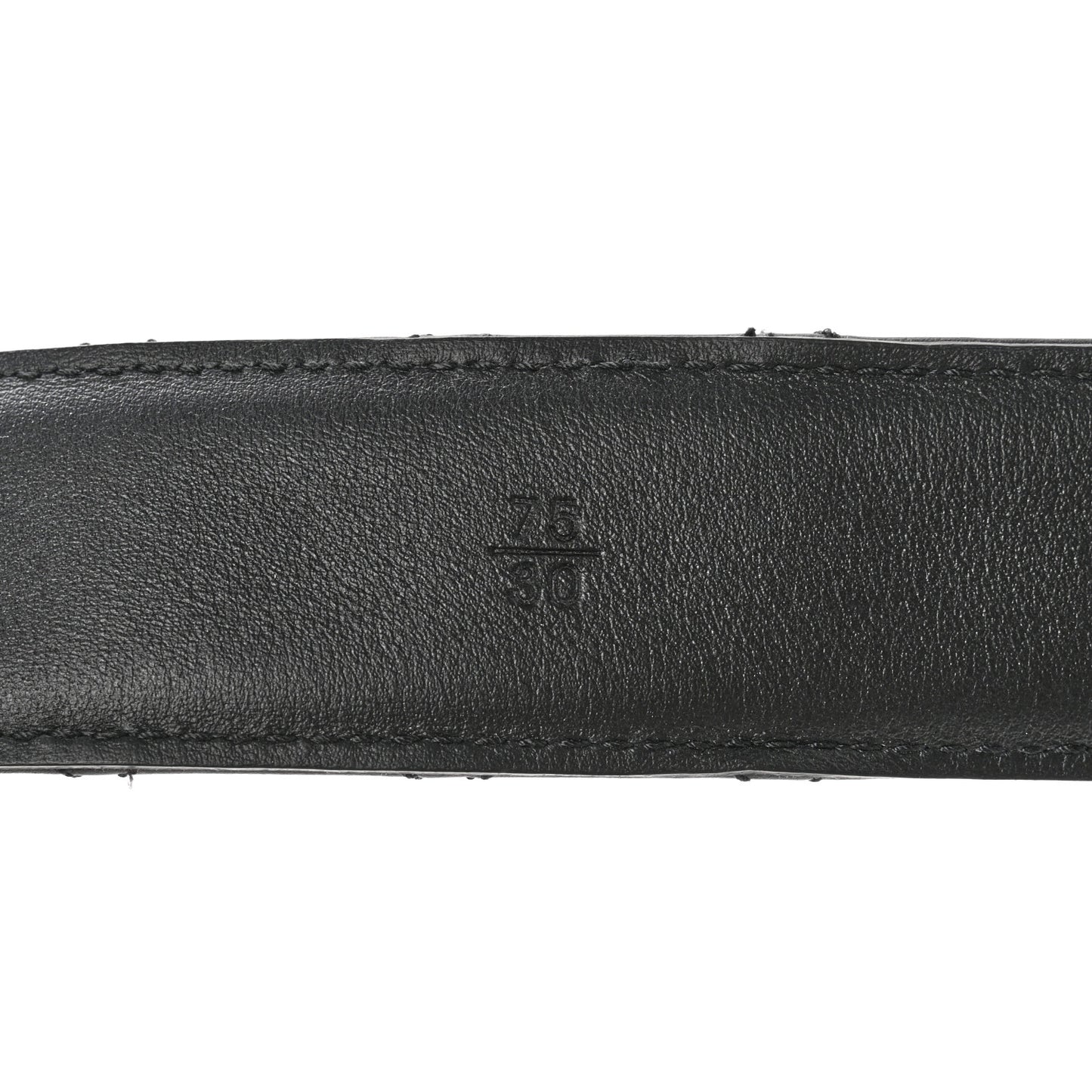Lambskin Quilted CC Chain Belt 75 30 Black