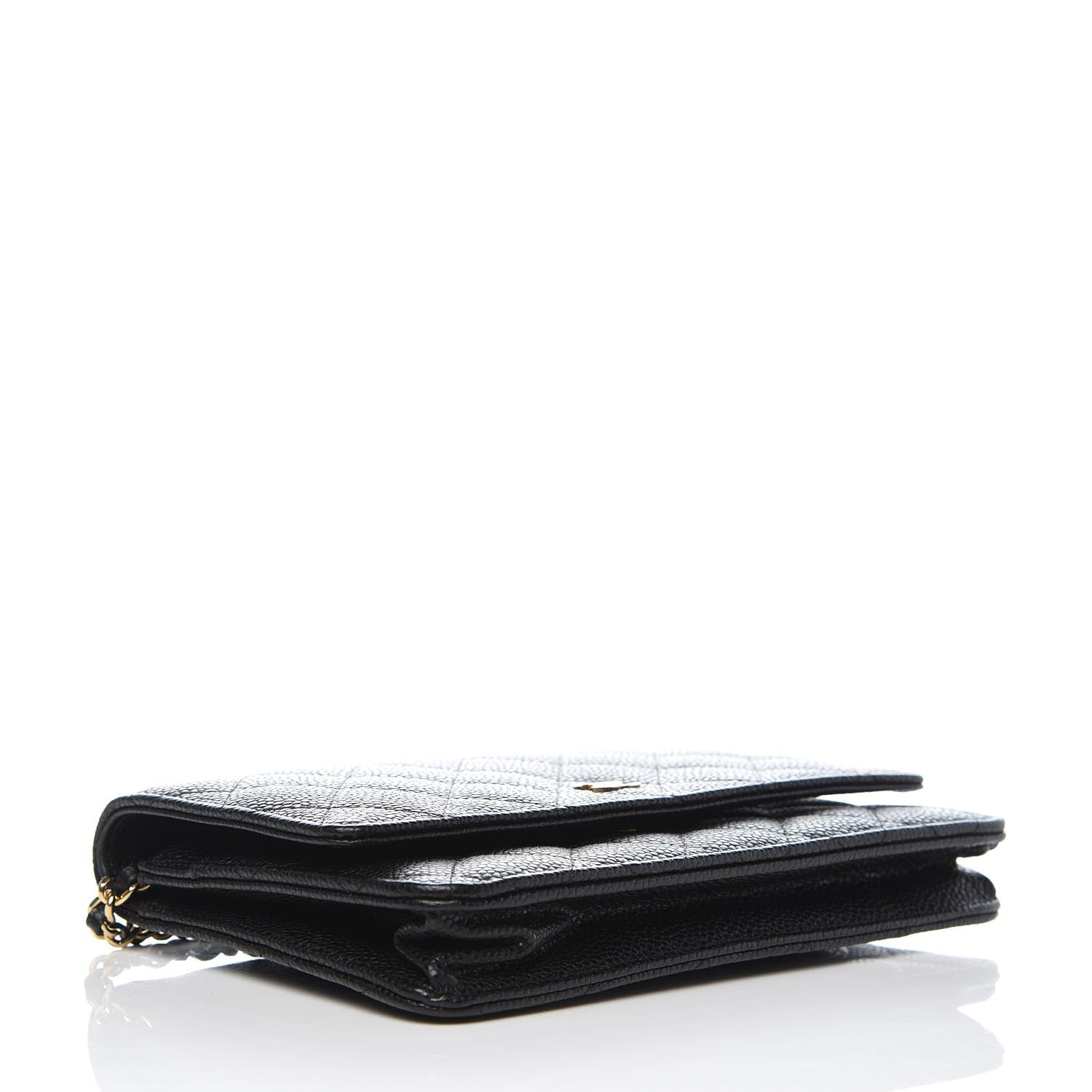 Chanel Caviar Quilted Wallet On Chain WOC Black 4 of 11