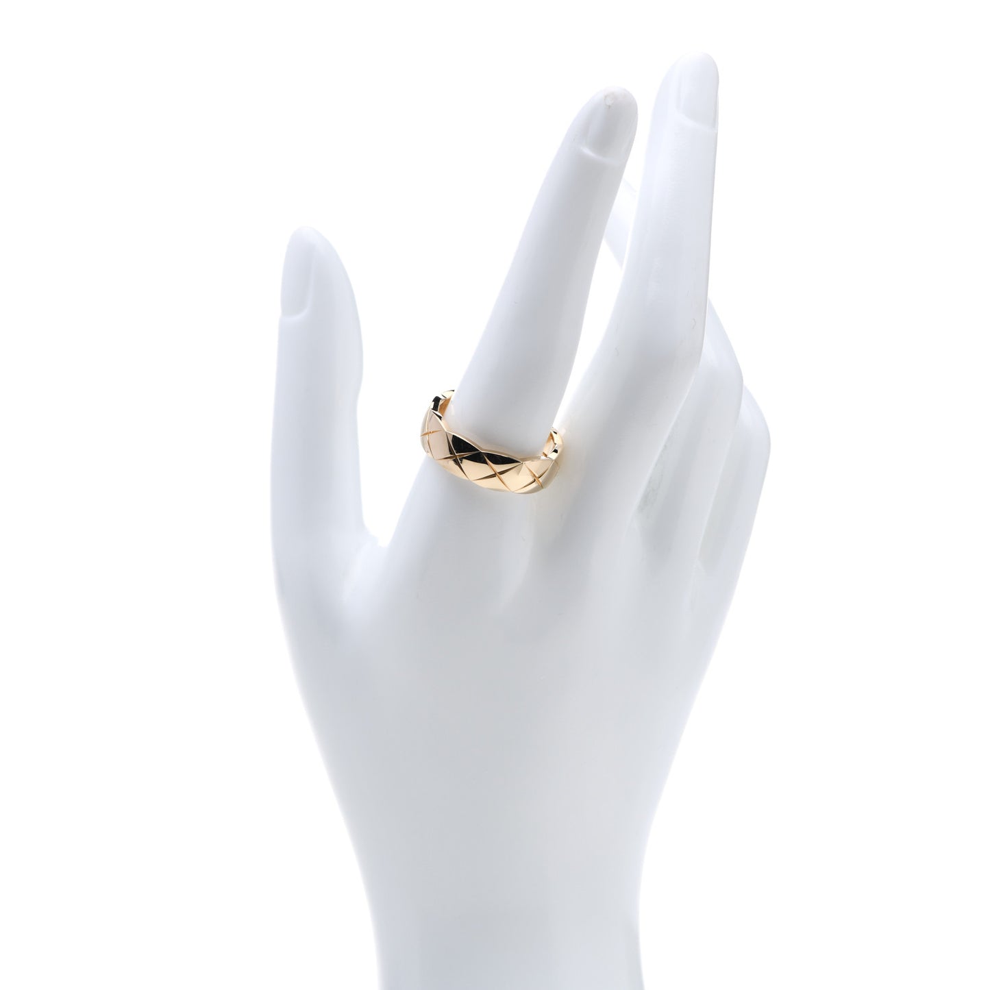18K Yellow Gold Small Coco Crush Ring 64 10.75