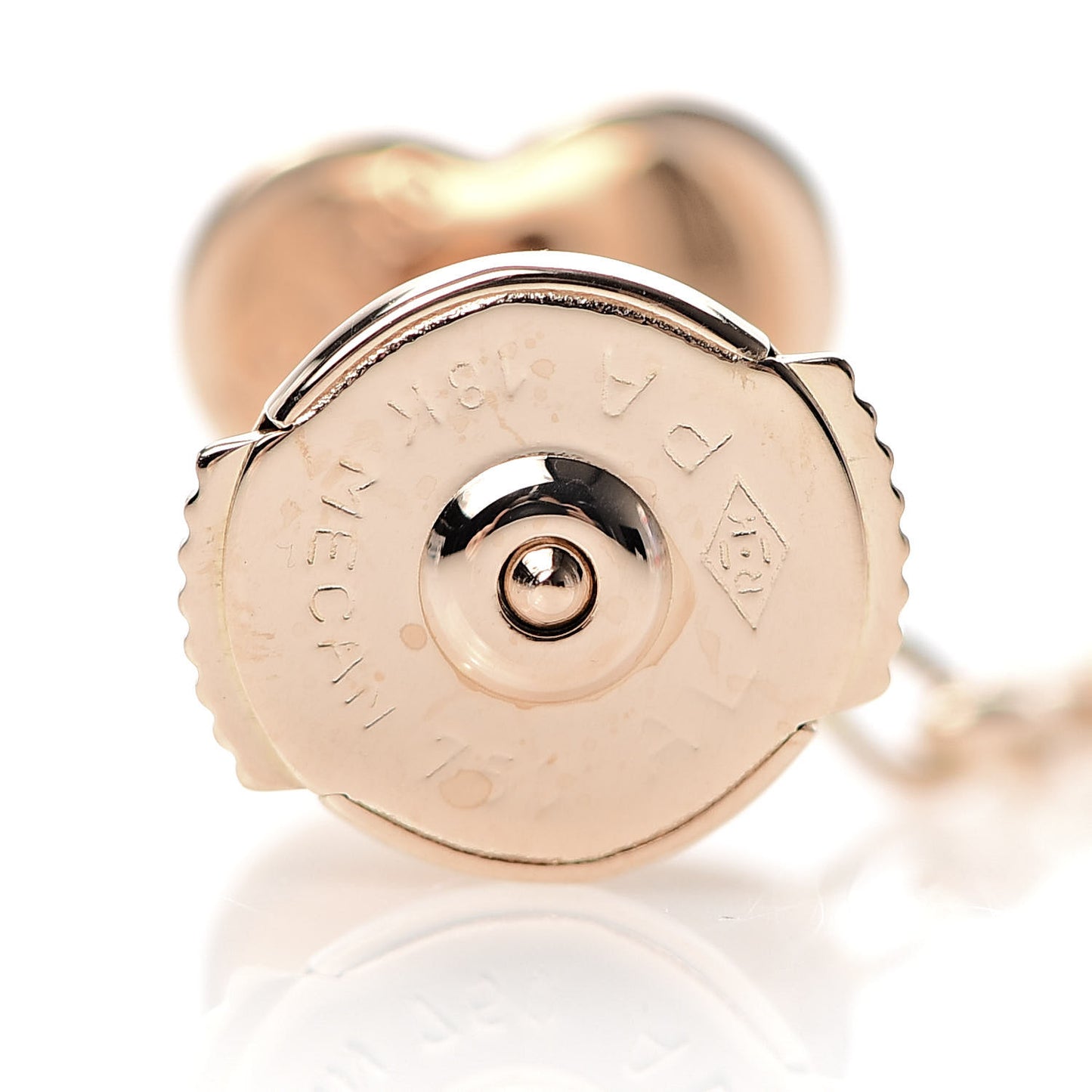 18K Rose Gold Byzantine Alhambra Drop Earrings