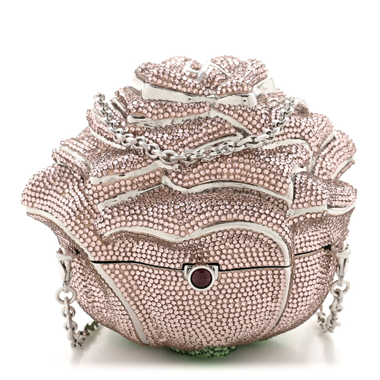 Crystal Rose Minaudiere Clutch