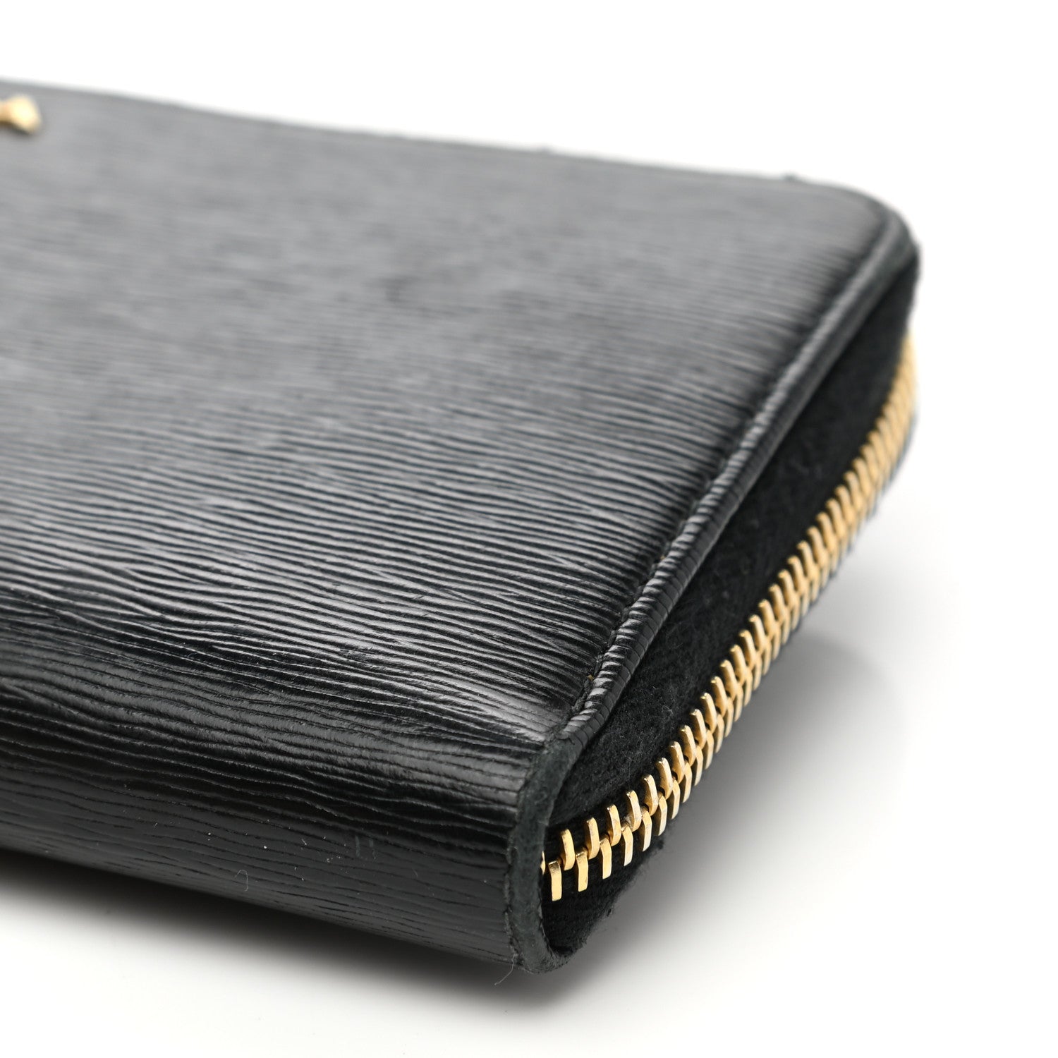 Prada Vitello Move Half Zip Wallet Black 11 of 11
