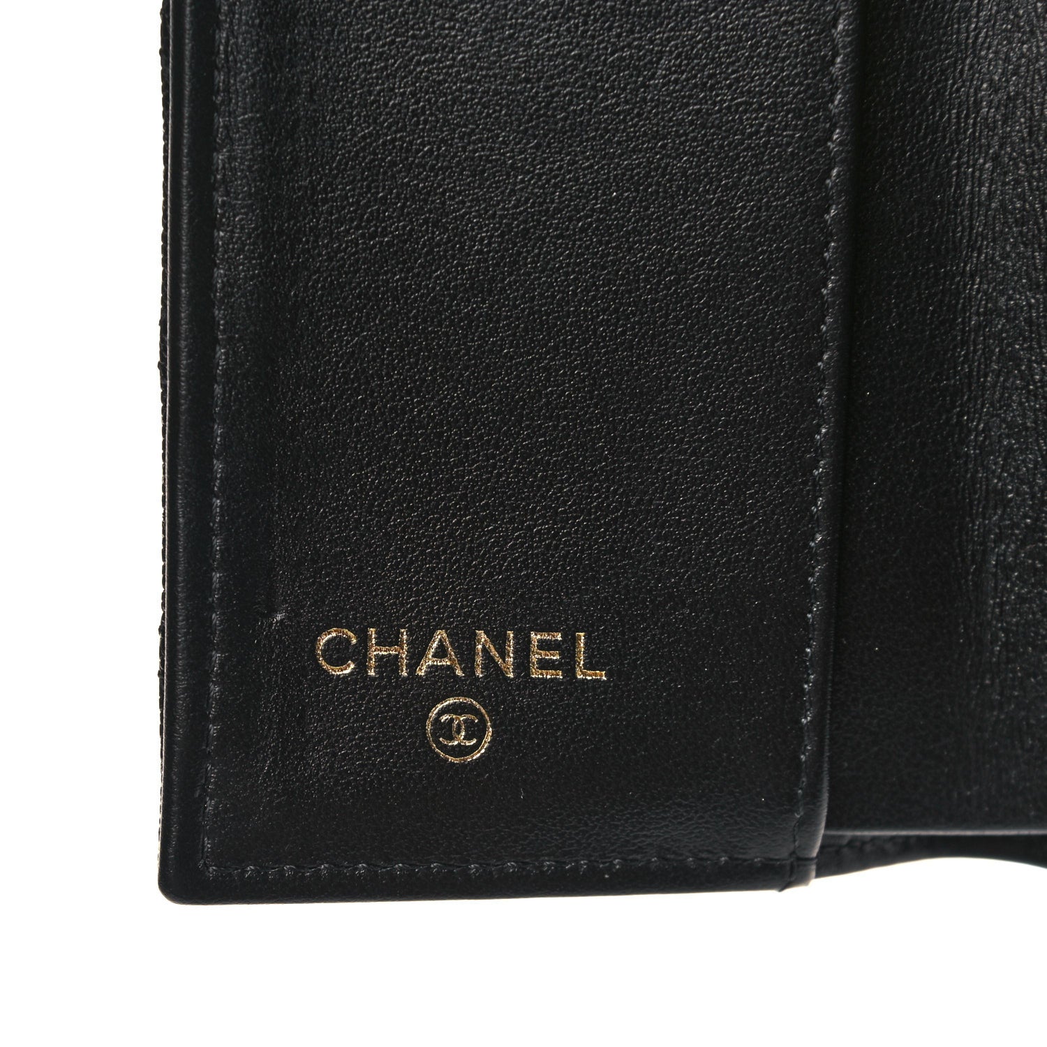 Chanel Caviar Quilted Small Boy Flap Wallet Black 7 of 11