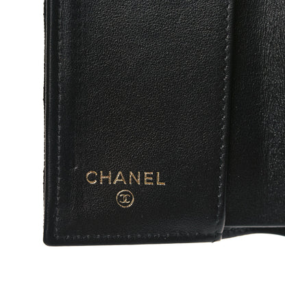 Chanel Caviar Quilted Small Boy Flap Wallet Black 7 of 11