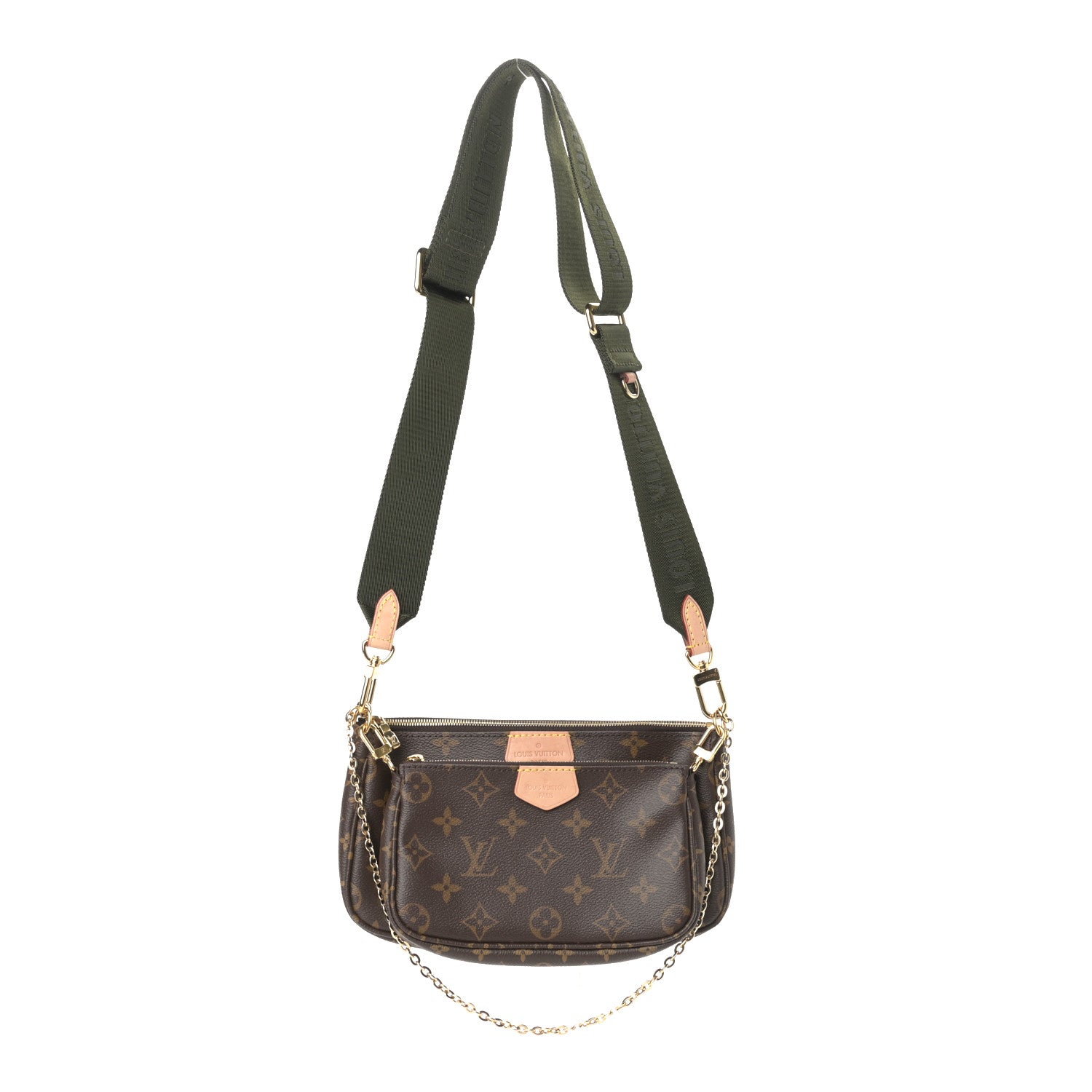 Louis Vuitton Monogram Multi Pochette Accessories Kaki 1 of 11