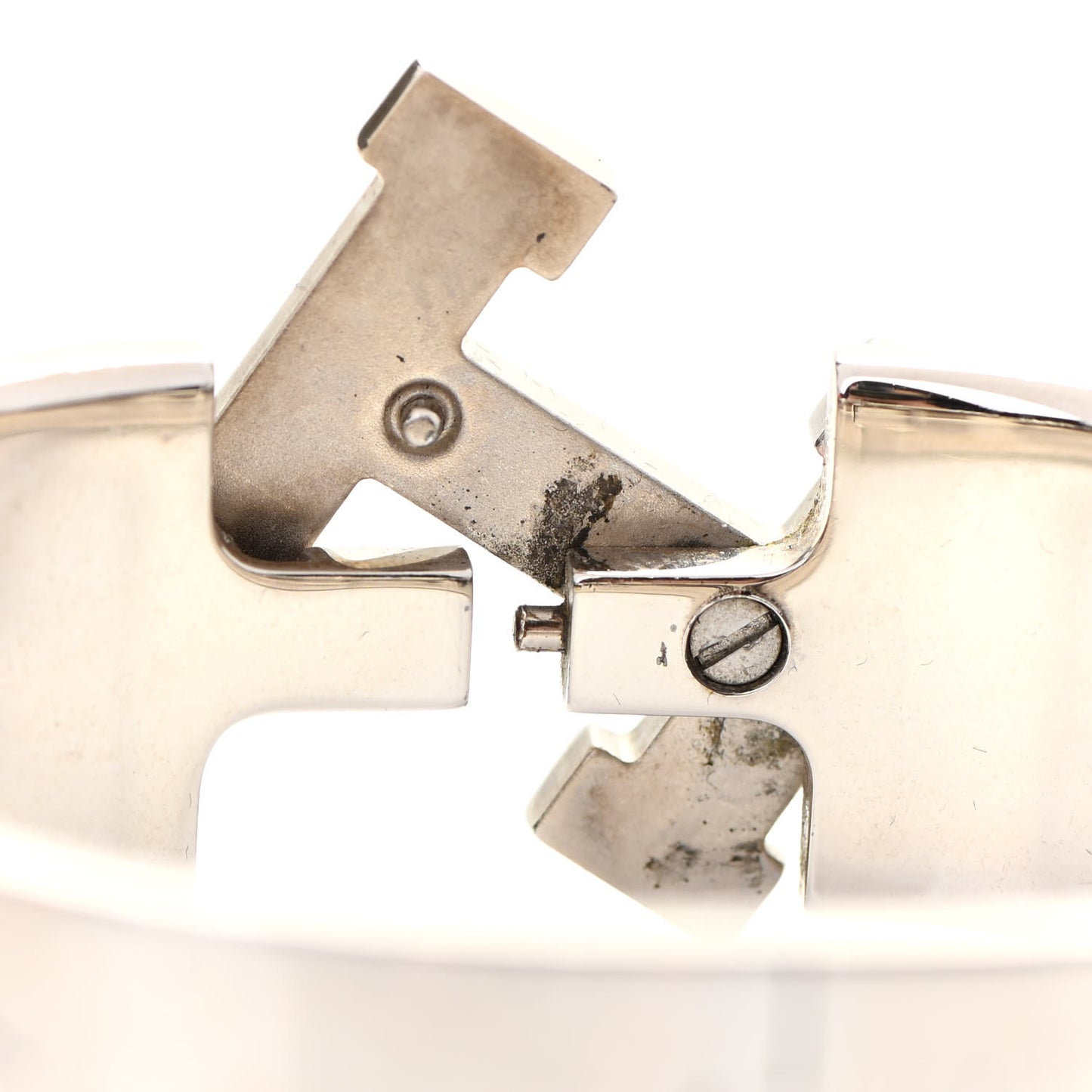 Enamel Wide Clic Clac H Bracelet PM Orange