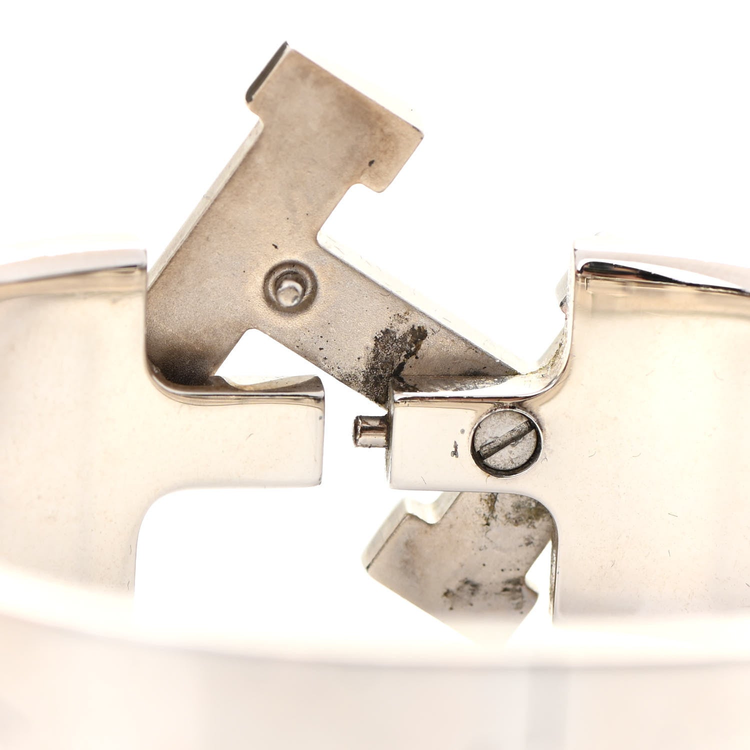 Hermes Enamel Wide Clic Clac H Bracelet PM Orange 5 of 6