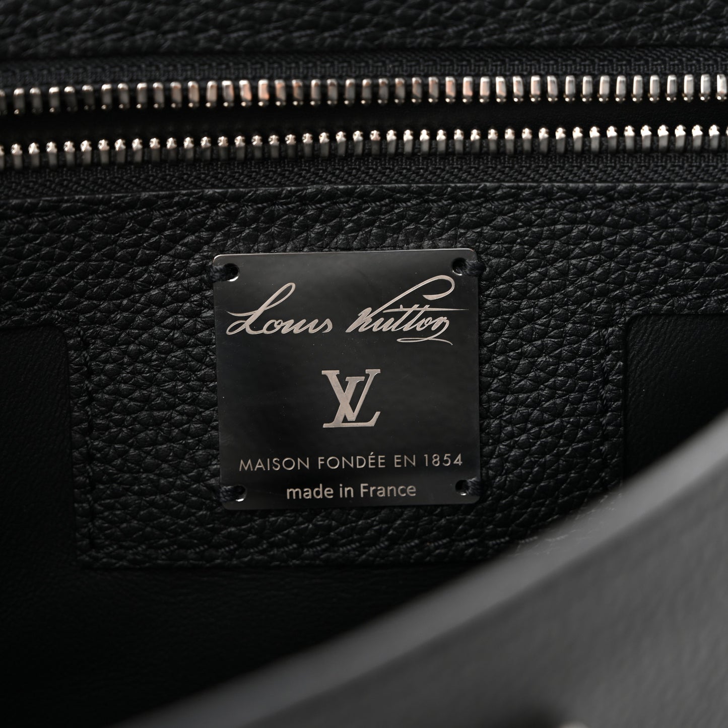 Cuir Millesime Georges Pouch Black