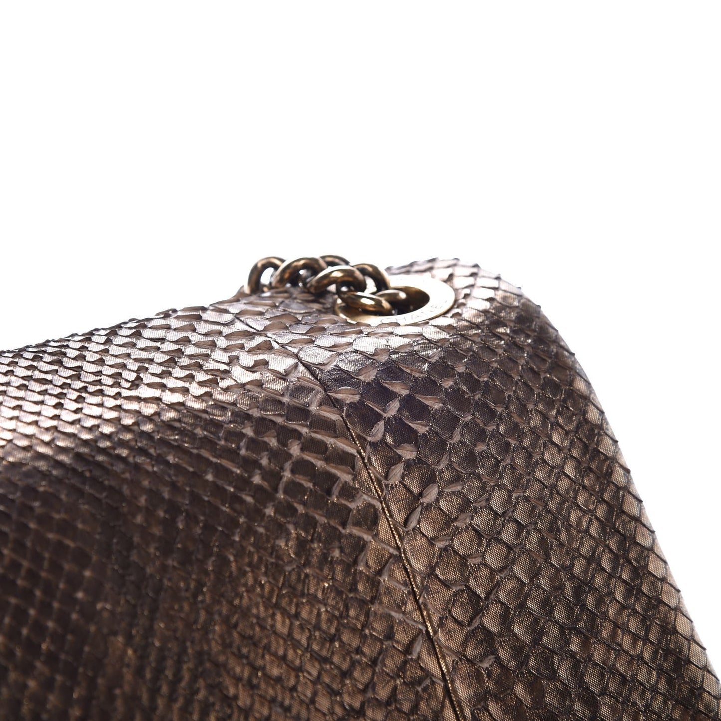 Python CC Square Flap Bronze