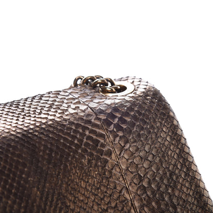 Chanel Python CC Square Flap Bronze 12 of 13