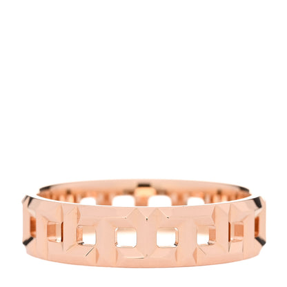 Tiffany 18K Rose Gold Wide T True Ring 62 10 3 of 4