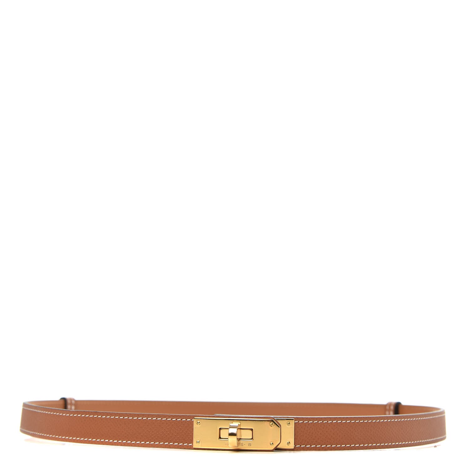 Hermes Epsom Kelly Belt Gold 1 of 4