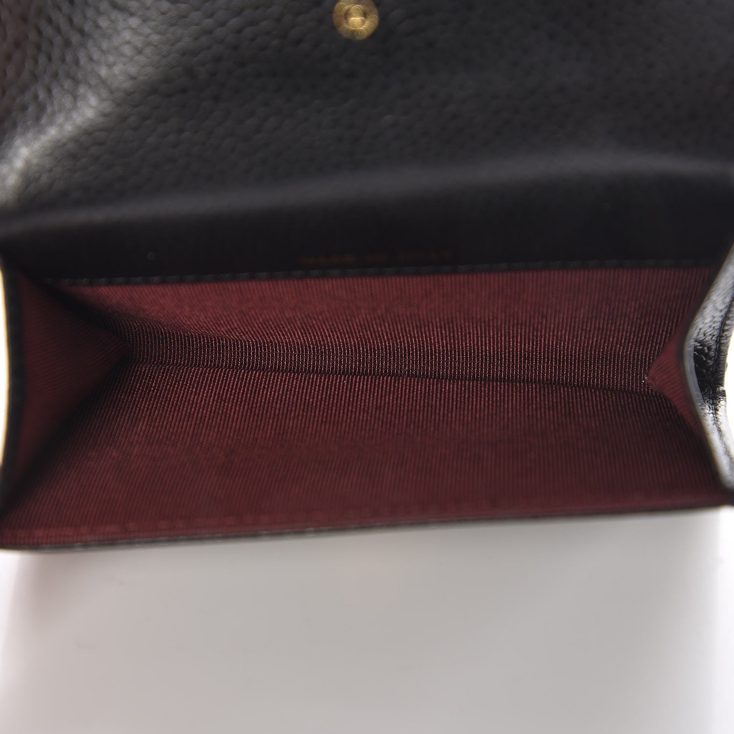 Chanel Caviar Quilted Flap Card Holder Black 6 of 9