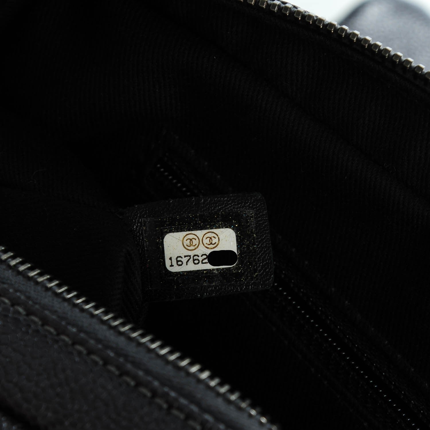 Chanel Caviar Quilted Jumbo Easy Flap Argent 8 of 8