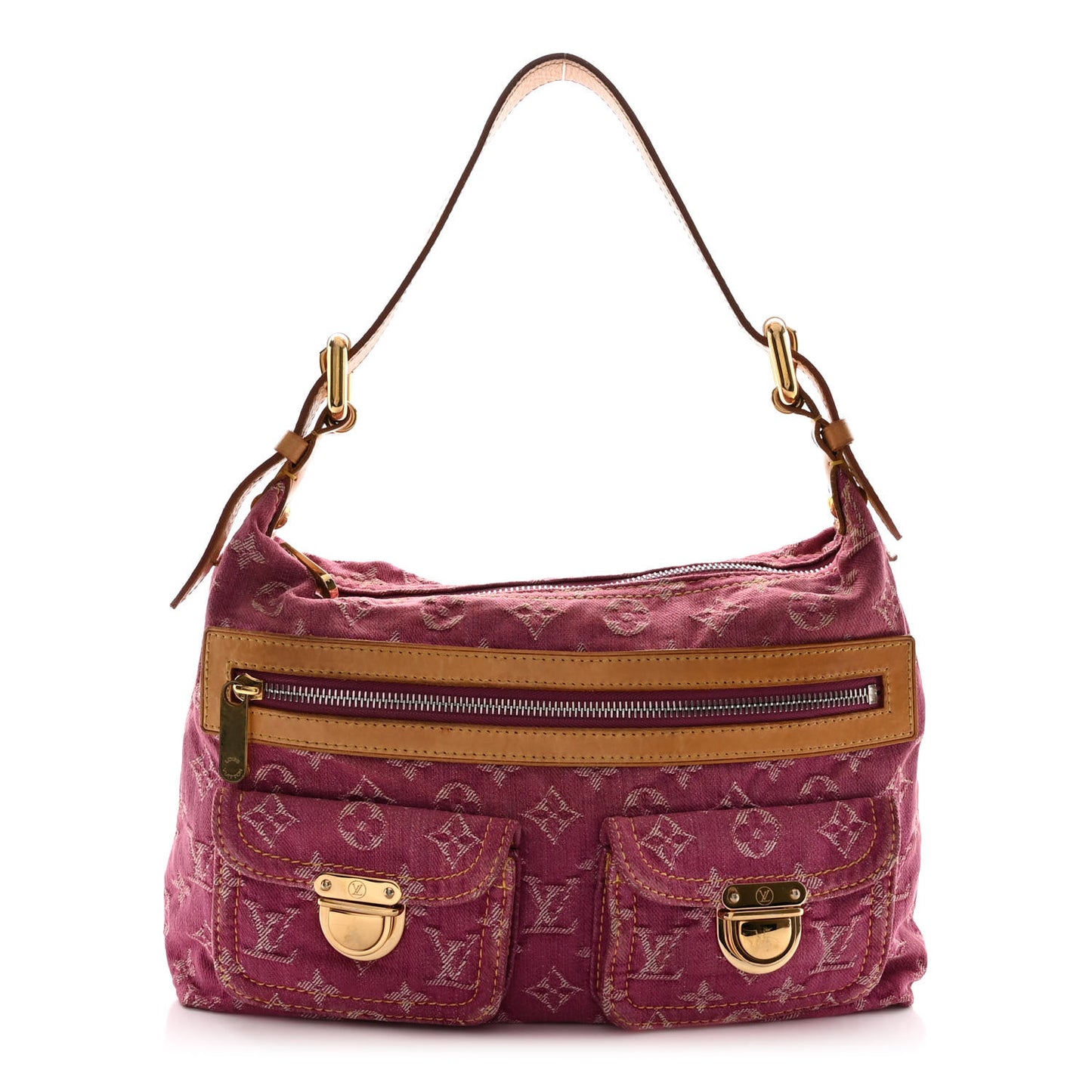 Denim Baggy PM Fuchsia