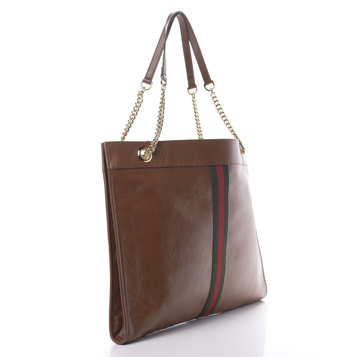 Calfskin Large Rajah Chain Tote Cuir
